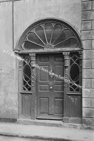 GEORGIAN DOOR IN LADY LANE